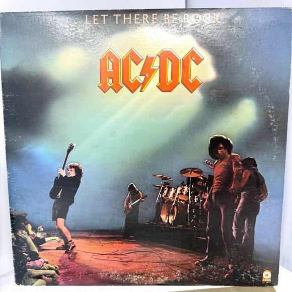 Let There Be Rock by AC/DC 1977 Vinyl LP Record Album Hard Rock Classic Music - Picture 5 of 6